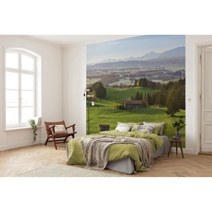 Fotobehang Paradiesisches Bayern - Meerkleurig - 2,80m X 450cm