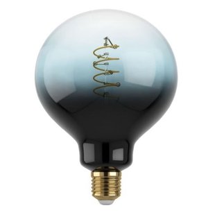 Eglo Ledfilamentlamp Globe - Petrol - D12,5cm - Dimbaar - Warm Wit - E27 - 4w