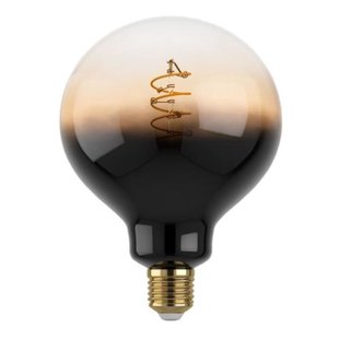 Eglo Ledfilamentlamp Globe - Zand - D12,5cm - Dimbaar - Warm Wit - E27 - 4w