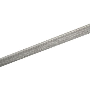 Maclean Plakplint Aqua - Donkergrijs - Zelfklevend - 240cm - 24x4mm