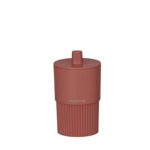 Sealskin Badkameropberger Brave - Opbergbox - Met Deksel - Donkerroze - 7,5x13,4x7,5cm