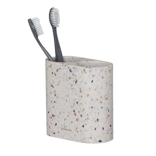 Sealskin Blend Tandenborstelhouder Dubbel Vrijstaand Terrazzo