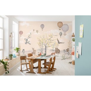 Fotobehang Forest Expedition - Meerkleurig - 2,80m X 450cm