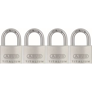 Abus Hangslot Titalium Tkti24/40 4 Stuks