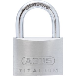 Abus Hangslot Met Sleutel Titalium Tkti46/60 - Aluminium Voor Poort - Behuizing 60mm
