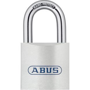 Abus Hangslot Met Sleutel Titalium Tkti37/60 - Massief Aluminium, Hoge Veiligheid - Behuizing 60mm