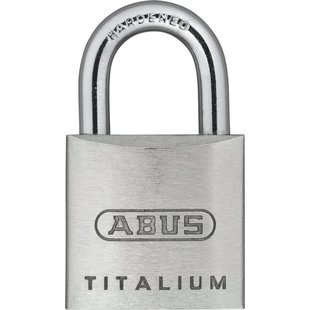Abus Hangslot Met Sleutel Titalium Tkti22/20 - Aluminium Voor Kluisje - Behuizing 20mm