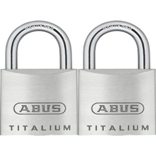 Abus Combinatie-hangslot Kti11/25 Titalium 2 Stuks