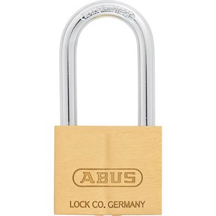 Abus Hangslot Met Sleutel Kb5/40hb40 - Massief Messing, Lange Beugel - Behuizing 40mm, Beugel 40mm