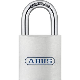 Abus Hangslot Met Sleutel Titalium Tkti37/50 - Massief Aluminium, Hoge Veiligheid Voor Buiten - Behuizing 50 Mm