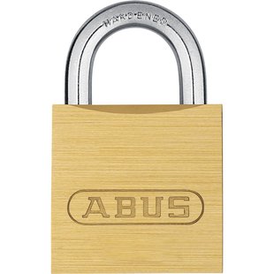 Abus Hangslot Met Sleutel Tkb1/25 - Massief Messing Voor Poort - Behuizing 25 Mm