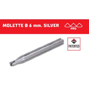Rubi Snijwieltje Silver In Houder 6mm Voor Speed Magnet