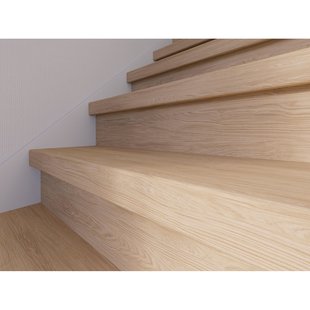 Cando Traprenovatie Stootbord - Licht Eiken - 130x20cm - 3 Stuks