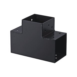 Suki Koppel T-stuk 3 Aansluitingen Antraciet 91x91mm Type G