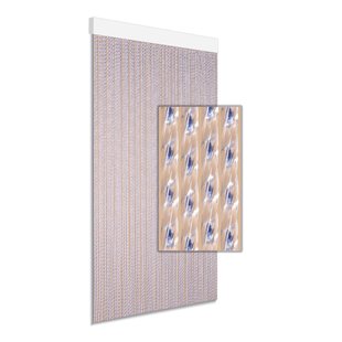 Degor Vliegengordijn Milaan - 90x210cm - Blauw - Huisdiervriendelijk