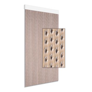 Degor Vliegengordijn Milan - 100x230cm - Zwart - Huisdiervriendelijk