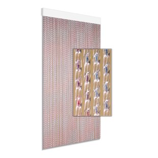 Degor Vliegengordijn Milan - 90x210cm - Blauw/paars - Huisdiervriendelijk