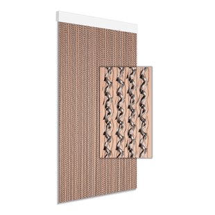 Degor Vliegengordijn Astro - 90x210cm - Grijs - Huisdiervriendelijk