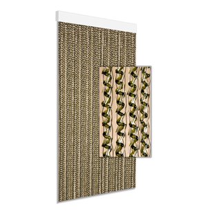 Degor Vliegengordijn Astro - 100x230cm - Olijfgroen - Huisdiervriendelijk