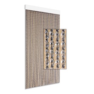 Degor Vliegengordijn Nola - 100x230cm - Zwart - Huisdiervriendelijk