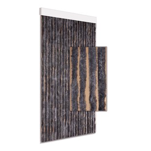 Degor Vliegengordijn - 90x210cm - Grijs - Huisdiervriendelijk