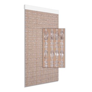 Degor Vliegengordijn Chios - 90x210cm - Transparant - Huisdiervriendelijk