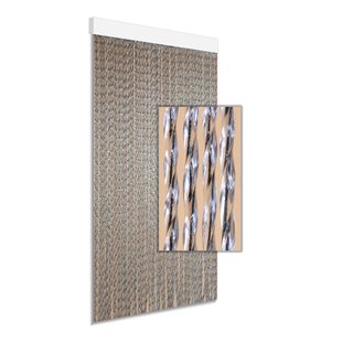 Degor Vliegengordijn - 100x230cm - Zwart - Huisdiervriendelijk