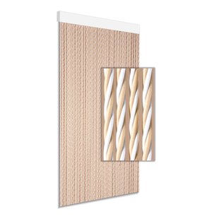 Degor Vliegengordijn Dara - 90x210cm - Beige - Huisdiervriendelijk