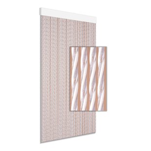 Degor Vliegengordijn Dara - 90x210cm - Wit - Huisdiervriendelijk