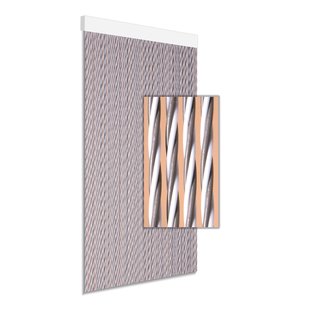 Degor Vliegengordijn - 90x210cm - Taupe - Huisdiervriendelijk