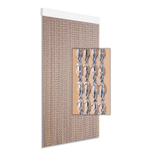 Degor Vliegengordijn Nica - 90x210cm - Blauw - Huisdiervriendelijk