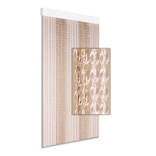 Degor Vliegengordijn - 90x210cm - Bruin - Huisdiervriendelijk