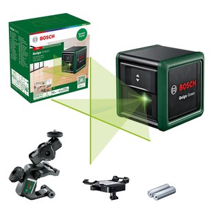 Bosch Kruislijnlaser Quigo Green - 12m - Groen -m Et Statief