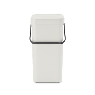 Brabantia Sort & Go Afvalemmer 16l - Light Grey