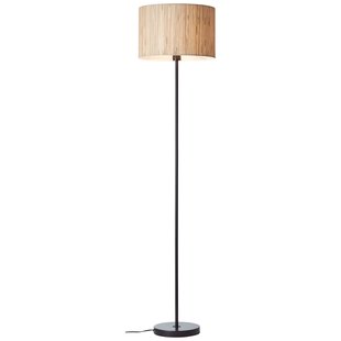 Brilliant Vloerlamp Wimea Zeegras Zwart ⌀38cm E27