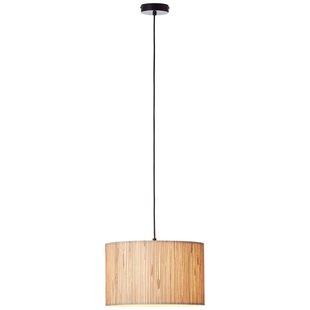Brilliant Hanglamp Wimea Zeegras Zwart ⌀35cm E27