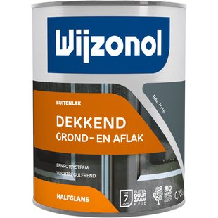Wijzonol Grond- En Aflak In Één Ral 7016