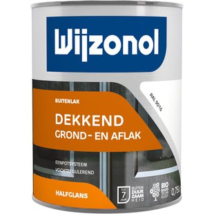 Wijzonol Grond- En Aflak In Één Ral 9016