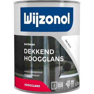 Wijzonol Dekkend Hoogglanslak Ral 9016