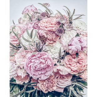 Fotobehang Zesful - Roze - 2,50m X 200cm