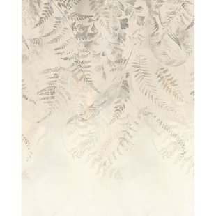 Fotobehang Herbarium - Bruin - 2,50m X 200cm