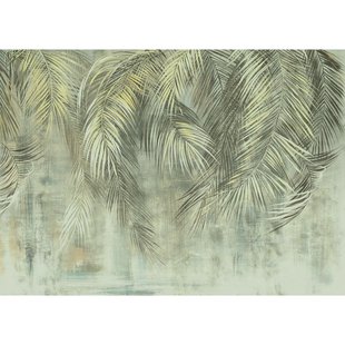 Fotobehang Palm Fronds - Groen - 2,50m X 350cm