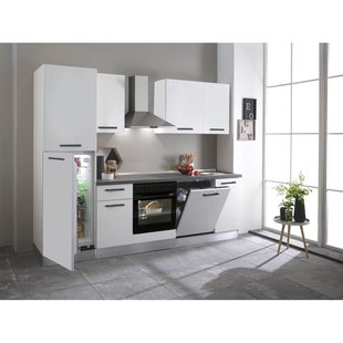 Keukenblok Giorgia 270cm Mat Wit | Inclusief Apparatuur