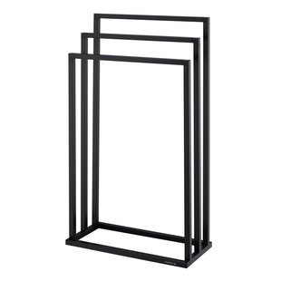 Sealskin Tube Handdoekrek Vrijstaand Zwart