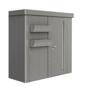 Biohort Bloembakken Floraboard Voor Tuinhuis Neo Kwartsgrijs Metallic