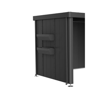 Biohort Bloembakken Floraboard Voor Zijdak Tuinhuis Neo Donkergrijs Metallic