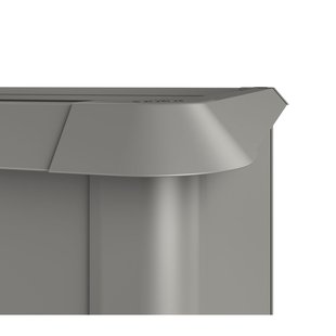 Biohort Slakkenbescherming Voor Moestuinbox 1x1m Kwartsgrijs-metallic