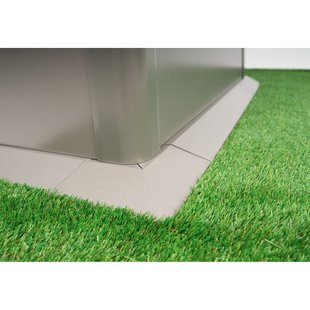 Biohort Maairand Voor Moestuin 1,5x0,5m Kwartsgrijs-metallic