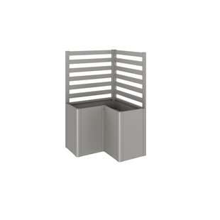 Biohort Plantenklimrek Voor L-vorm Gr. L100 Kwartsgrijs-metallic 2 Stuks