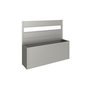 Schutting Voor Kweekbed Belvedere Met Acrylglas Gr. 200 Kwartsgrijs-metallic 1 Stuks